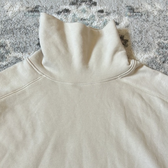 Nap Oversized Boxy Turtleneck Sweatshirt - Picture 3 of 9